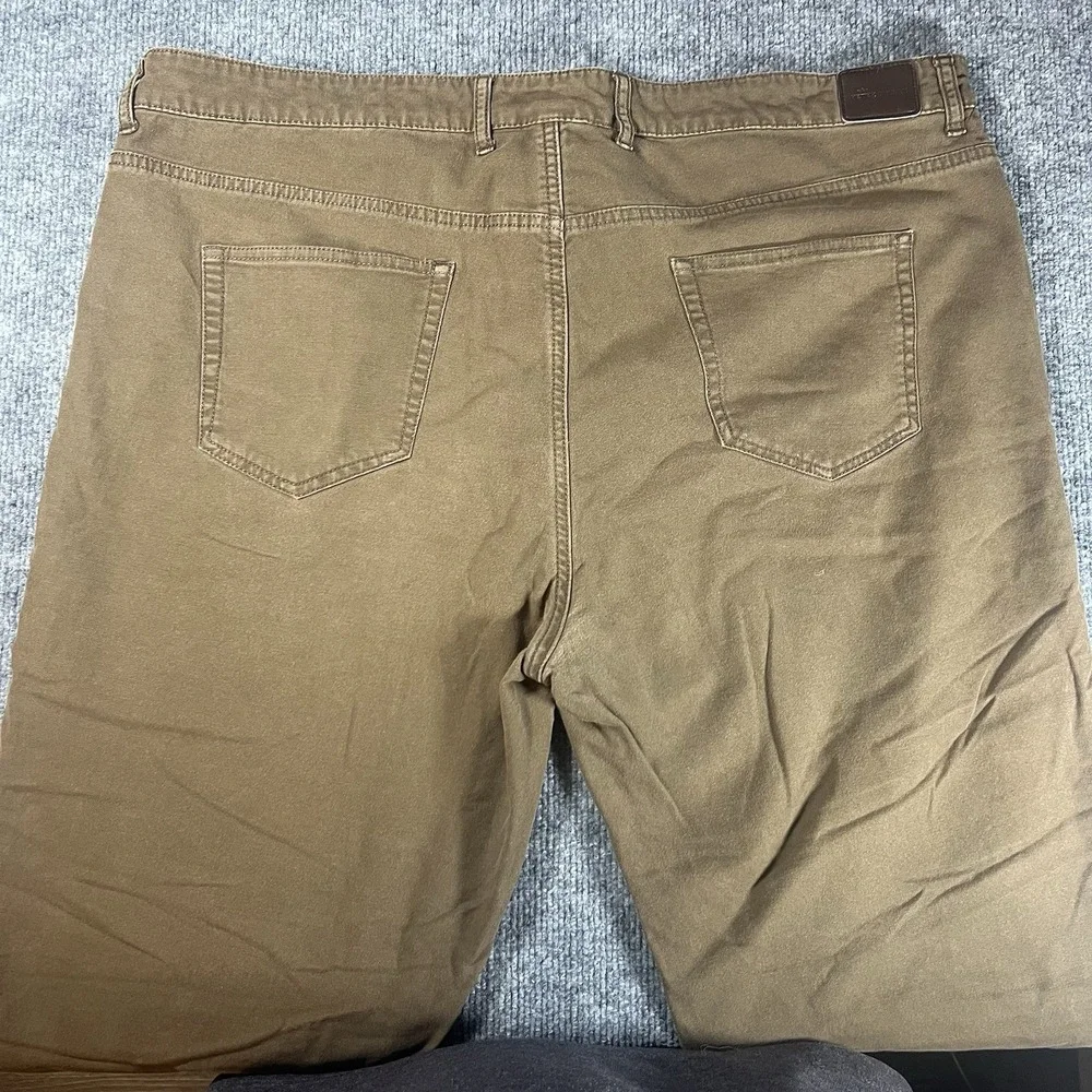 Peter Millar 5-Pocket‎ Pants Men 42 x 30 Brown Stretch Crown Vintage Canvas